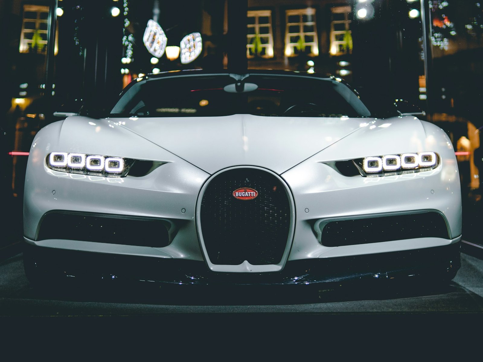 Exotic car in the city